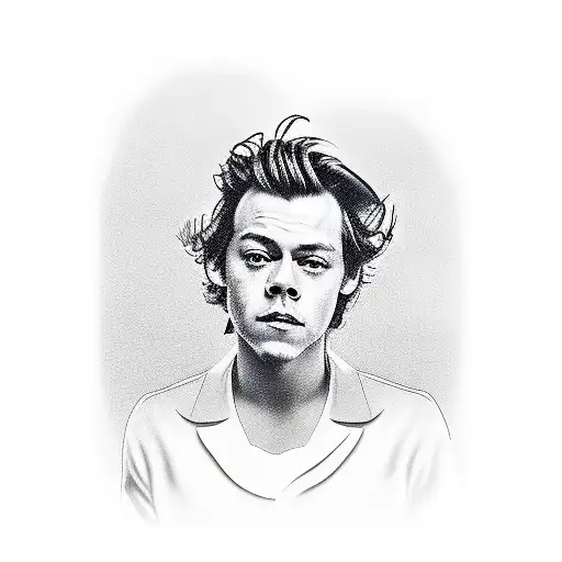 Harry Styles tattoo design idea