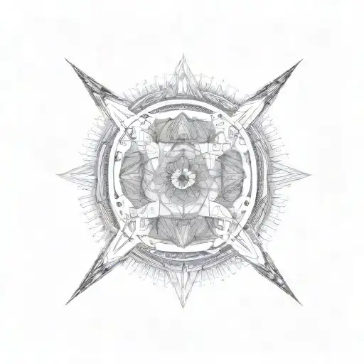 serenity prayer tattoo design idea