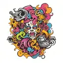 Background tattoo design idea