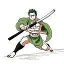 ronoroa Zoro  tattoo design idea