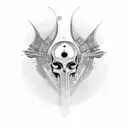 Third Eye tattoo design idea