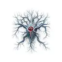 classy neuron tattoo design idea