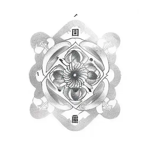 ikigai kaizen tattoo design idea