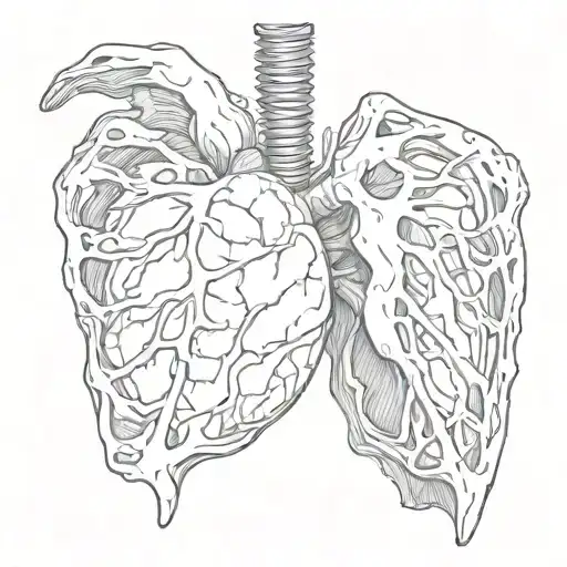 collapsed right lung, fractured left collar bone hand holding tattoo design idea