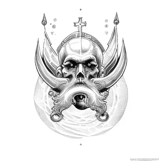 st christopher for cyclists  tattoo design idea