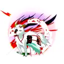 amaterasu tattoo design idea