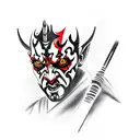 darth maul  tattoo design idea