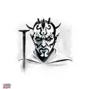 darth maul  tattoo design idea