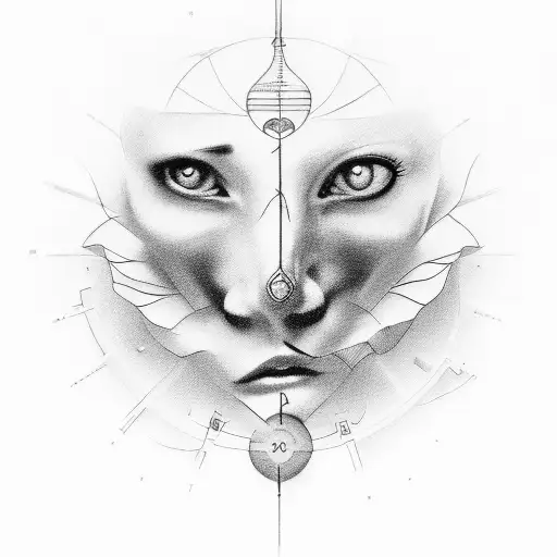  Creating a tattoo design that symbolizes the journey from birth to old age, emphasizing the passage of time and the pur tattoo design idea