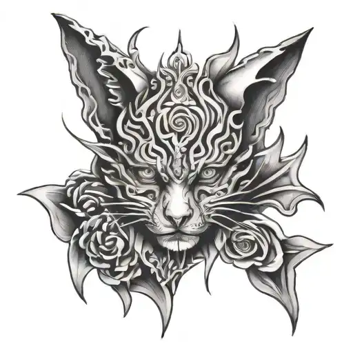 psychosis tattoo design idea