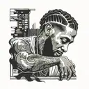Nipsey hussle victory lap tmc vynl record  tattoo design idea