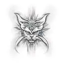 hermetism tattoo design idea