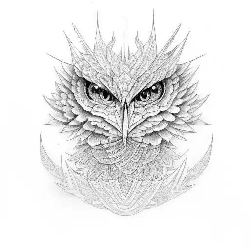 quetzal tattoo design idea