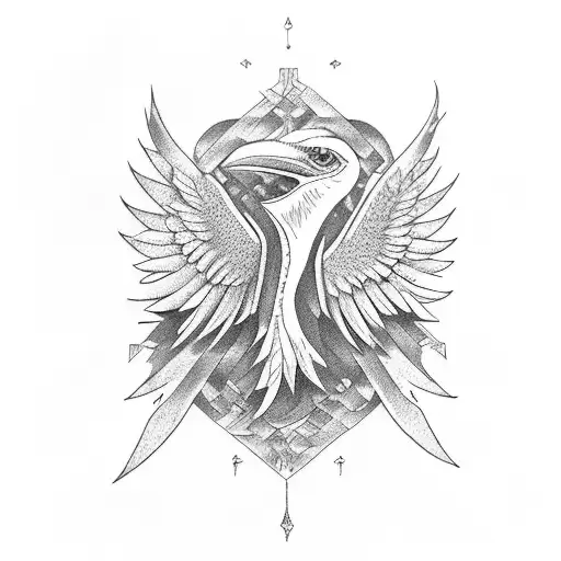 quetzal tattoo design idea