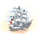 Burn the Boats Quote tattoo design idea