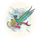 quetzal tattoo design idea