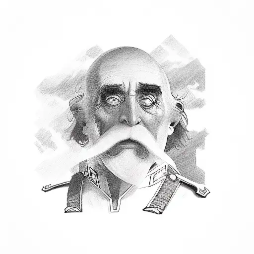 captain spaulding tattoo design idea