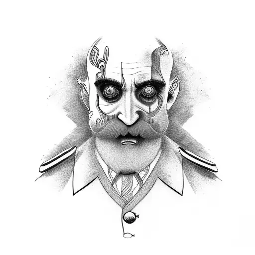 captain spaulding tattoo design idea