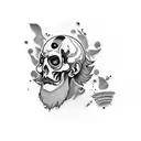 captain spaulding tattoo design idea