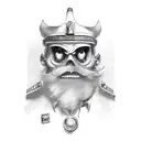 captain spaulding tattoo design idea