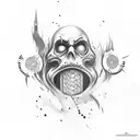 captain spaulding tattoo design idea