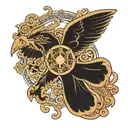 byzantine tattoo design idea