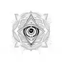 Third Eye tattoo design idea