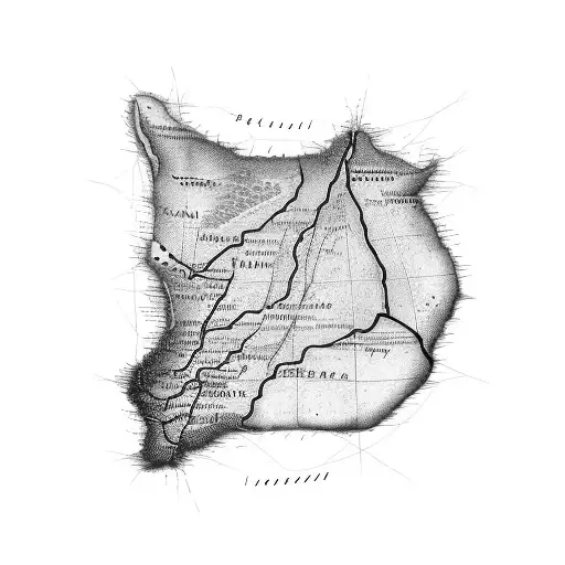 map of israel, write: 7.10.23, blood, war, fire, remember tattoo design idea