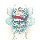 Pure soul words tattoo design idea