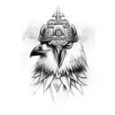 Odin's Ravens tattoo design idea
