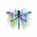 Dragonfly tattoo design idea