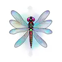 Dragonfly tattoo design idea