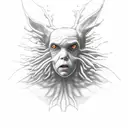 stranger thing tattoo design idea