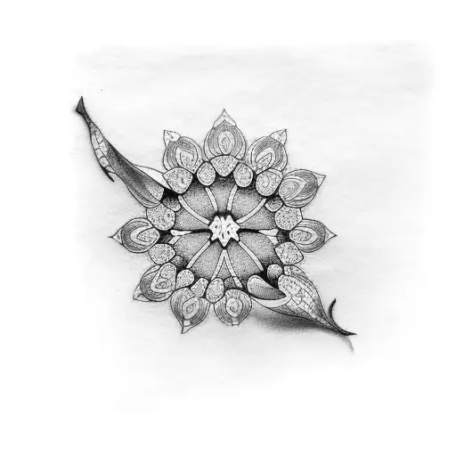 clover green  tattoo design idea