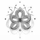clover green  tattoo design idea