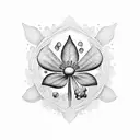 clover green  tattoo design idea
