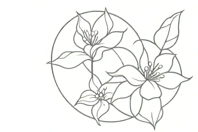 Mini tattoo design idea