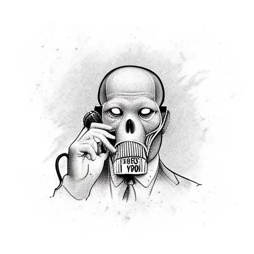 Hear no, See no, Speak no evil. Pulp fiction themed tattoo design idea