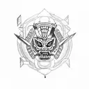 Mayan Inca Aztecs tattoo design idea