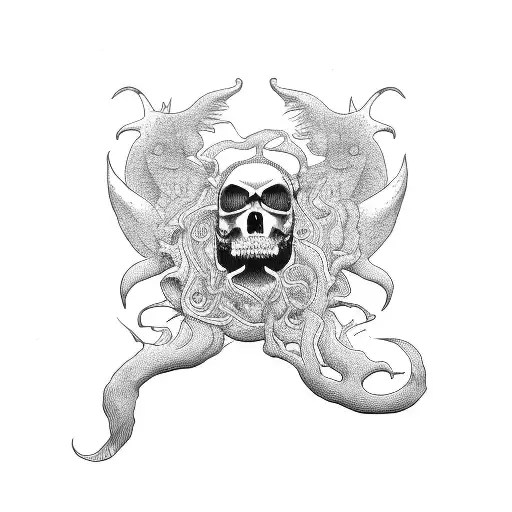 driving suicide tattoo design idea