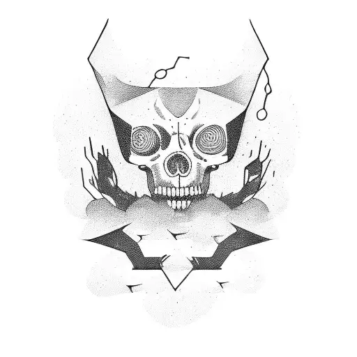 suicide driving tattoo design idea