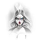 Jessica rabbit tattoo design idea