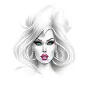 Jessica rabbit tattoo design idea