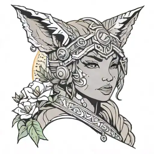 Loba Andrade from Apex Legends tattoo design idea