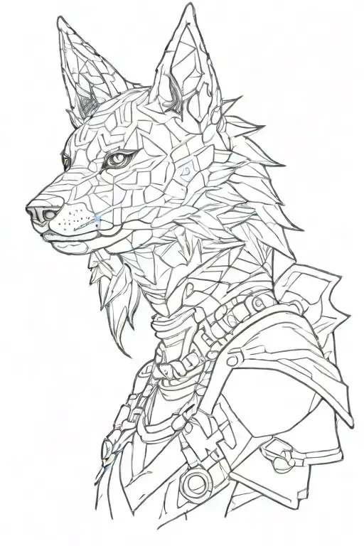 Loba from Apex legends tattoo design idea