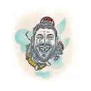 stoney post malone tattoo design idea