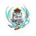 stoney post malone tattoo design idea