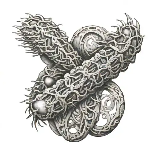 chromosome x  tattoo design idea