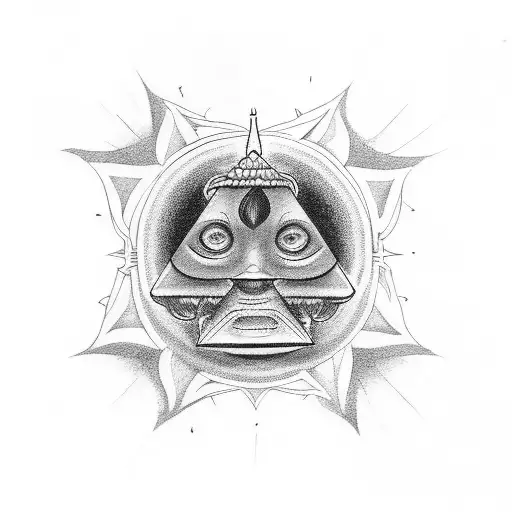 Third Eye tattoo design idea