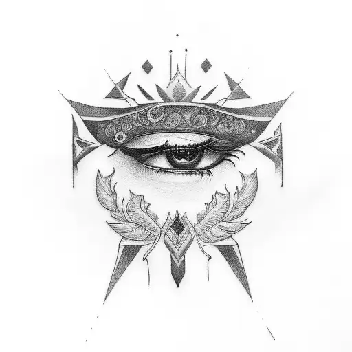 Third Eye tattoo design idea